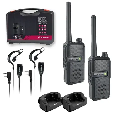 Obrázek produktu pro Albrecht Tectalk Worker 3 2er 29825 PMR-Handfunkgerät Set