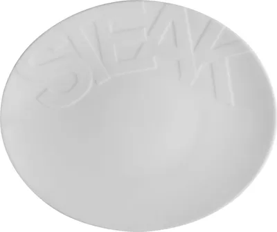 Produktbild von Steakteller - Weiß - Porzellan - Ø 30 cm