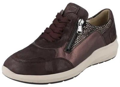 Produktbild von WALDLÄUFER M Tonia Damen Schnürschuhe braun Lederkombination - Größe: UK 5,5