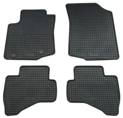 Gummifußmatten Set für Peugeot 108 (2014) + Citroen C1 (2014-), 4-teilig