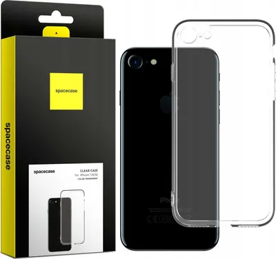 Immagine prodotto di Custodia in silicone SPACECASE Custodia trasparente per iPhone 7/8/SE Trasparente