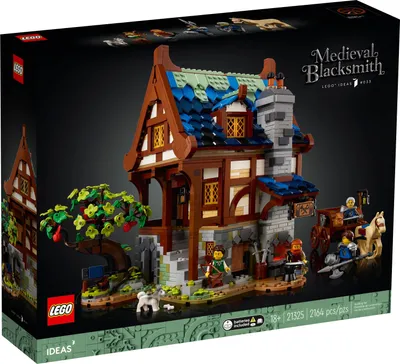 Produktbild von LEGO® Ideas Mittelalterliche Schmiede - 21325 NEU! Teile 2164x
