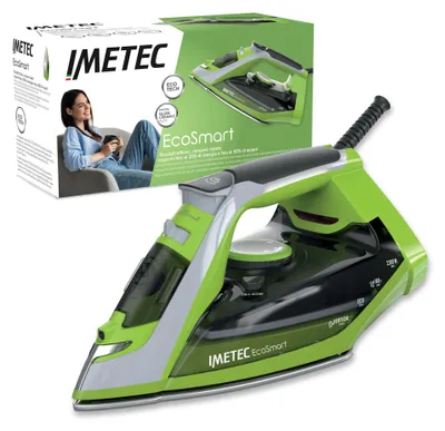 Imagen del producto de Plancha de vapor portátil Imetec Nuvola 2.0 con suela de acero inoxidable – Como nueva