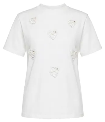 Produktbild von SWIRLIE damen t-shirt - weiss, S