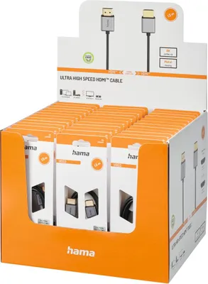 Productafbeelding van Hama 00205449, 1,5 m, HDMI Type A (standaard), HDMI Type A (standaard), Audio Return Channel (ARC), Zwart, Grijs