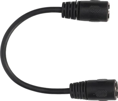 Immagine prodotto di Cavo adattatore DIN a 8 pin femmina-femmina 0,2 m – Cavo di collegamento audio/AV con rivestimento in PVC e anima in rame puro, flessibile