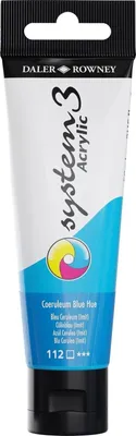 Zdjęcie produktu dla Daler Rowney System3 Farba akrylowa Coeruleum Blue Hue 59 ml 1 szt.
