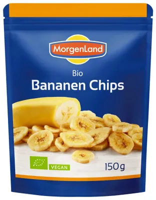 Immagine prodotto di Patatine alla banana - fritte e zuccherate 150 g