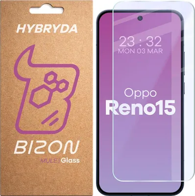 Produktbild von Flexibles Hybridglas für Oppo Reno 15, Bizon Glass Mule