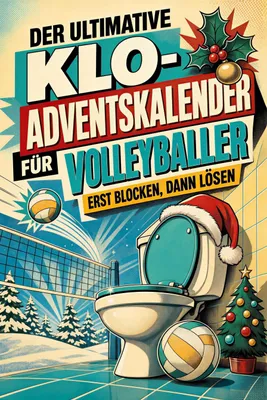 Produktbild von Der ultimative Klo-Adventskalender für Volleyballer