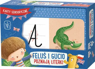 Zdjęcie produktu dla Feluś i Gucio poznają literki