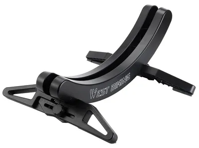 Produktbild von Fahrradständer Boden - Fahrrad Park- und Montageständer - Verstellbare Reifenbreite 30–80 mm - Für die meisten MTB und Rennräder - Indoor Abstell- und Reparaturständer - Schwarz