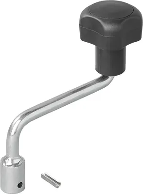 Produktbild von Hebel für Stützrad 48 mm Stahl Kurbel für Anhänger Wohnwagen Bugrad Deichselrad