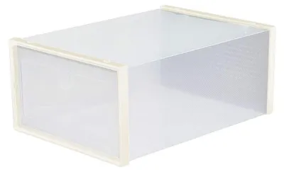 Imagen del producto de Cajas para Zapatos Transparentes Pack 6 sin División COM-FORT HOUSE
