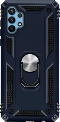 Produktbild von Avizar, Hybrid Handyhülle mit Ring Halterung für Samsung Galaxy A32, Blau