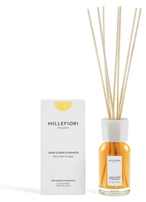 Produktbild von Millefiori Milano Legni & Fiori d'Arancio – Raumdiffusor mit Stäbchen (77MDFA)