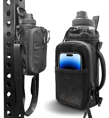 Produktbild von INF Magnetische Flaschentasche mit Handytasche Polyester 20x10x10cm Sport
