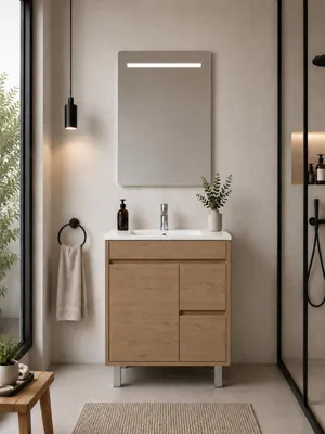 ORIGEN BATH ISQUIA Badmöbel mit Waschbecken 50x40 cm, Estepa