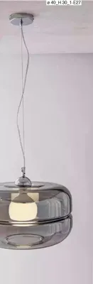 Obrázok produktu pre Závesné svetlo šedý luster závesné svietidlá lampy lampy stropné svetlo