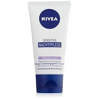 Immagine prodotto di Nivea Sensitive Night Care, per pelli sensibili, 1 confezione (1 x 50 ml)
