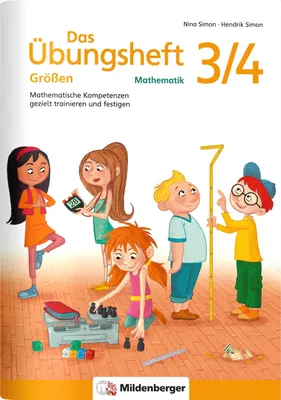 Produktbild von Das Übungsheft Größen Mathematik 3/4