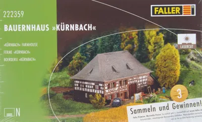 Produktbild von Faller 222359 Bauernhaus "Kürnbach " Spur N in