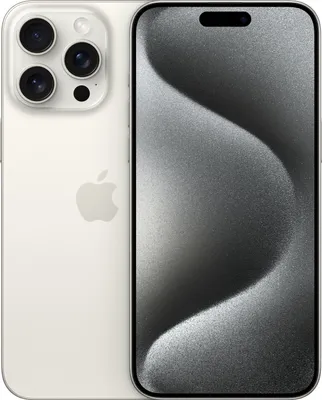 Produktbild von Apple iPhone 15 Pro Max 1TB Titan Weiß