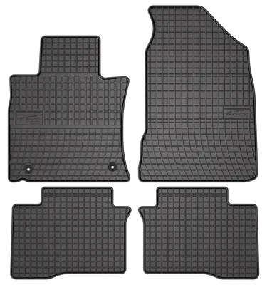 Obrázok produktu pre Gumové autorohože na mieru pre: SsangYong Tivoli (2015-, SUV) černé, sada 4 ks, s úchyty