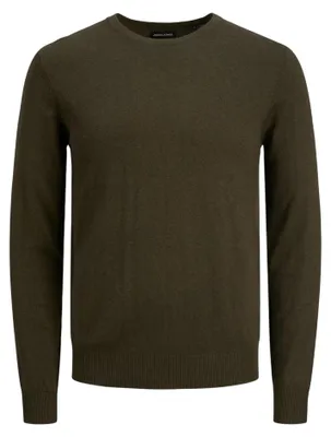 Productafbeelding van Jack & Jones - Sweater voor heren, tricotmodel GT18978 (maat S) (olijfgroen)