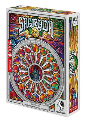 Produktbild von Pegasus Sagrada, Brettspiel, Puzzle, 8 Jahr(e), 30 min, Familienspiel