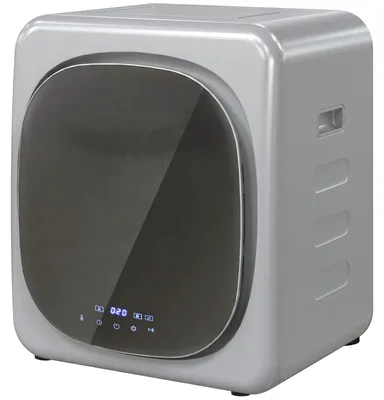 Produktbild von HOMCOM Mini Wäschetrockner mit 6 Programm 2,5 kg bis zu 60℃, 800W Freistehend