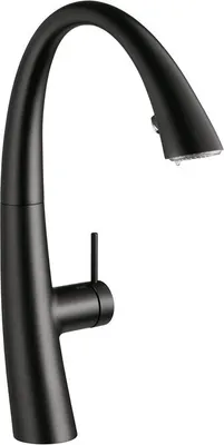 Produktbild von KWC Zoe 2, Spültischarmatur, schwarz matt, Hochdruck