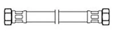 Produktbild von Neoperl Neoflex Panzerschlauch DN8 50 cm IG x IG, 3/8" x 3/8"
