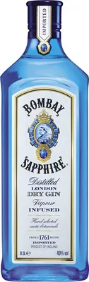 Immagine prodotto di Bombay Sapphire London Dry Gin 40% vol. 0,5 L