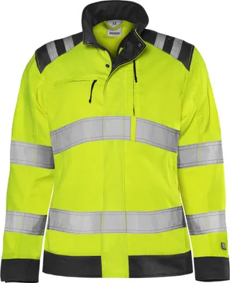 Produktbild von Fristads Grüne Warnschutzjacke Damen Klasse 3 4068 GPLU