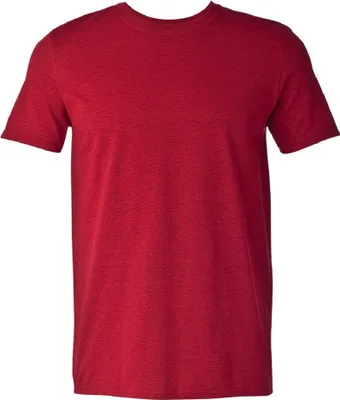 Produktbild von Gildan Soft-Style Herren T-Shirt, Kurzarm, Rundhalsausschnitt BC484 (L) (Antik Kirschrot)