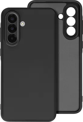 Obrázok produktu pre Avizar, kryt pre Samsung Galaxy A36 polotuhý soft-touch proti zašpineniu, čierny