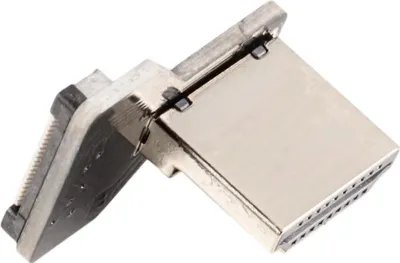 Produktbild von Adapter für DIY HDMI Kabel - Anschluss: Typ A Stecker - Ausführung: nach rechts gewinkelt