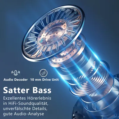 Produktbild von Bluetooth In-Ear Kopfhörer für Apple iPhone Serie Kabellos ANC Wireless OhrhörerFarben:Weiss;Smartphone:Apple iPhone 13