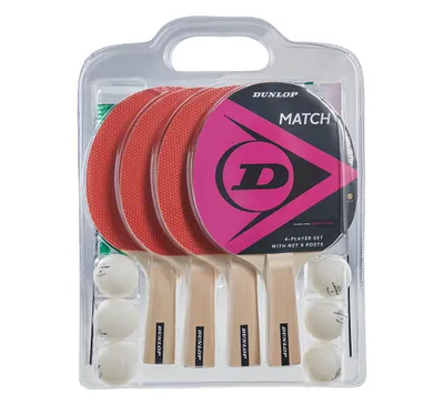 Immagine prodotto di Set da ping pong Dunlop Match (4 giocatori)