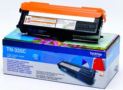 Produktbild von Brother TN-320C Laserdruck Tonerkartusche - Cyan - Original - 1 / Pack - Laserdruck - 1500 Seiten - 1er Pack
