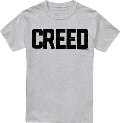 Produktbild von Creed - T-Shirt für Herren/Damen Uni, Logo TV23422 (5XL) (Sportliches Heather)