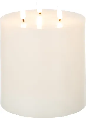 Produktbild von J-Line Kerze Led 3 Flammen Weiß Large