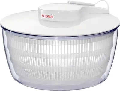 Produktbild von Kelomat Salatschleuder weiss Ø24 cm Kunststoff