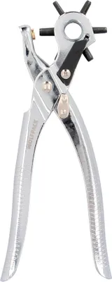 Produktbild von Professioneller Sternstanzer 225 mm. Löcher von Ø 2,5 bis 5 mm. Lochzange, Lederlocher, Gürtelzange,
