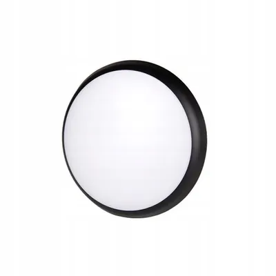 Zdjęcie produktu dla XUDO, lampa sufitowa LED, 18 W, czujnik ruchu, IP65, 4000 K, 25 cm, czarna