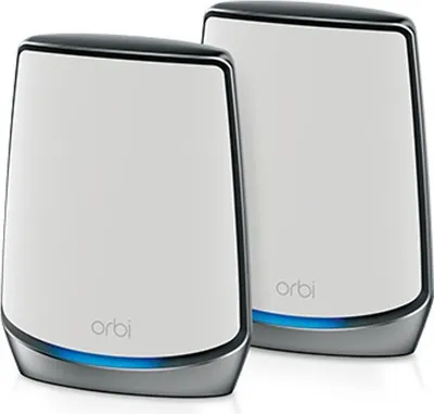 Image de Netgear RBK853-100EUS WL-Router NETGEAR ORBI RBK853-100EUS (Router/2 Extender)