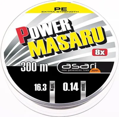 Produktbild von Asari Power Masaru Geflochtene Schnur 300 M Grün 0.35 mm Grün 0.35 mm
