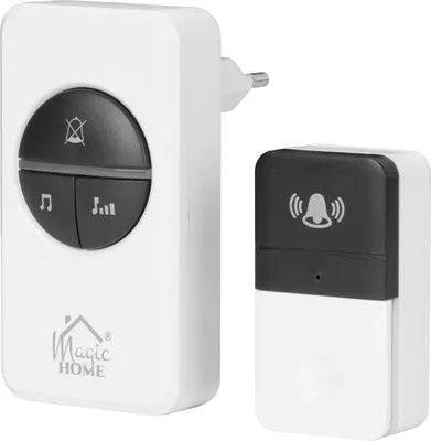 Immagine prodotto di Campanello MagicHome Intelligent4, senza fili, per casa, da presa 230V, IP44