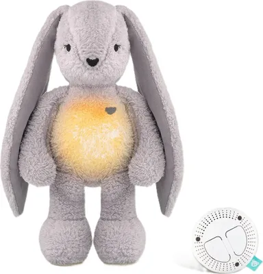 Image de Lapin bruissant 5 en 1 avec lampe Gris / Szumisie